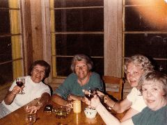 Sitting and talking, July 1979