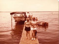 Dock, boat, Dorothy, Mildred