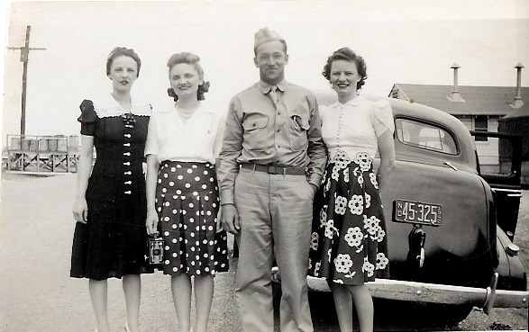 In uniform