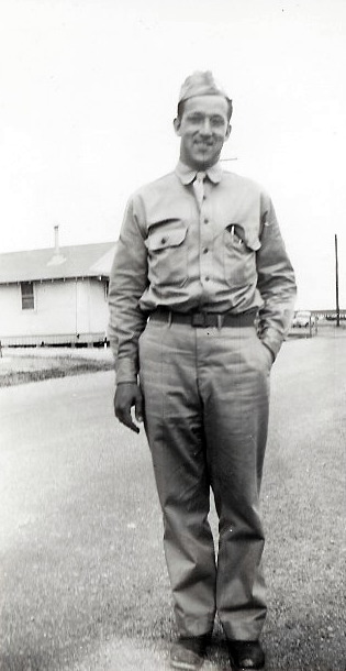 In uniform