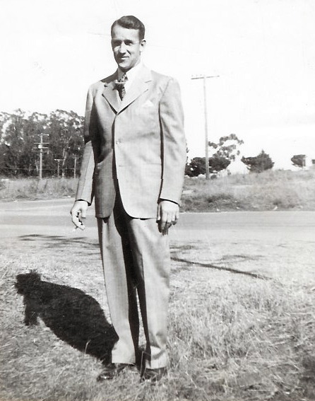 First civilian suit, Oct 15, 1945