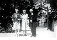 Ela and Charlie, May 6, 1945, Wayfarer's Chapel, CA