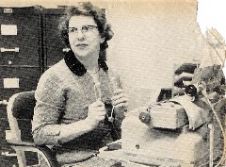 Secretary at UMD, March 1959