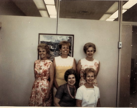 1967, office friends