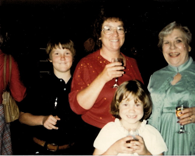 Retirement party, May 1982