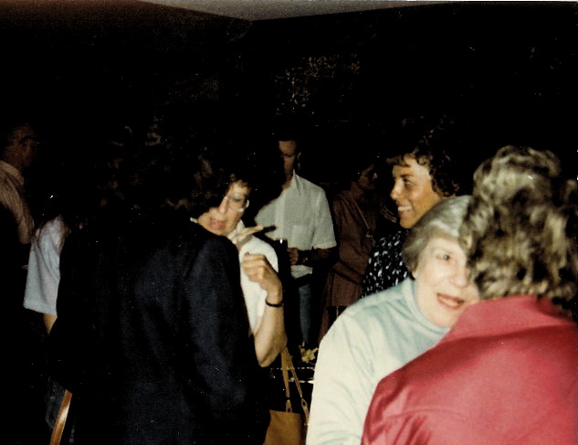 Retirement party, May 1982