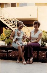 With Scott, June 1972