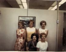 1967, office friends