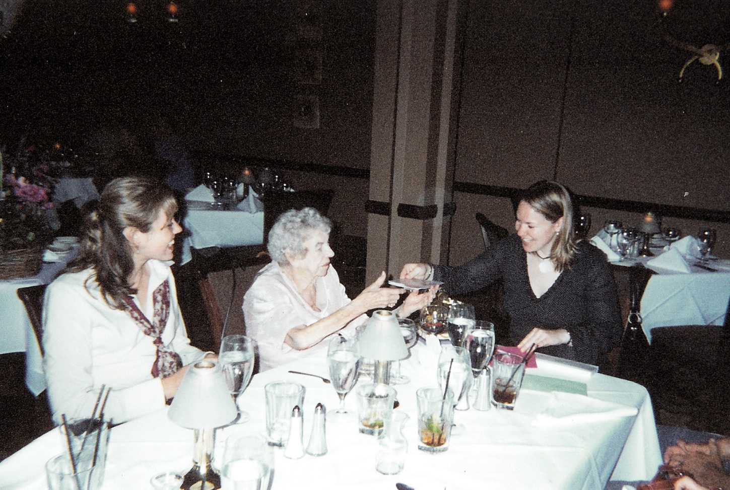 Birthday, with Lauren and Kim