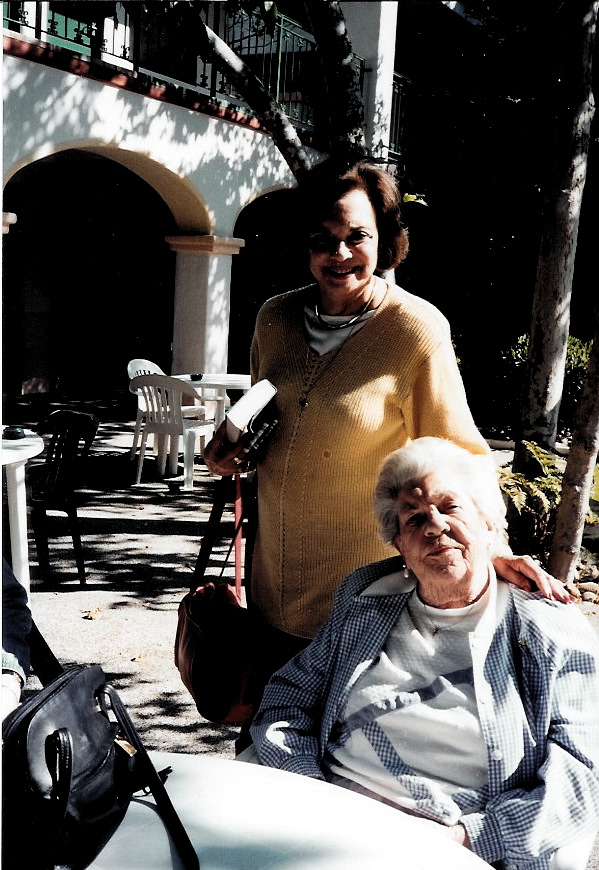 With Lu Phillips, May 1997