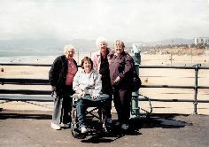 Mildred, Cathy, Lorrie Bissonet, Pat