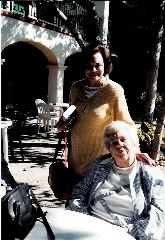 With Lu Phillips, May 1997
