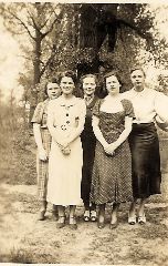 Dorothy, Phyllis, Jean, Mildred, Dorothy