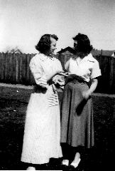 With Jean Washburn