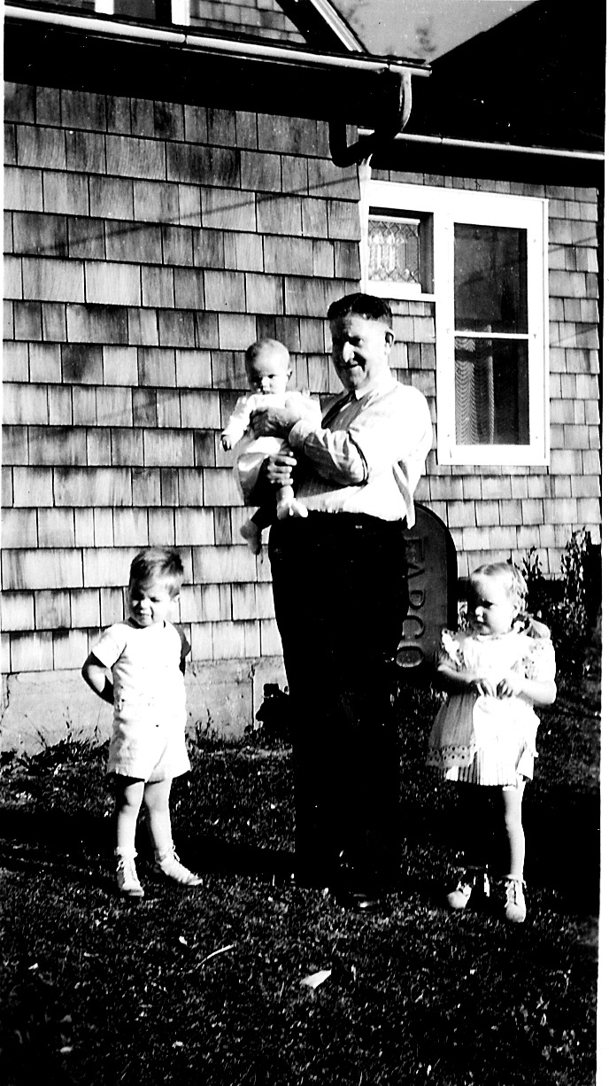 Olivers with grandchildren