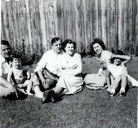 Chuck, Charlie, Bill Fox, Mary Fox, Mildred, Cathy
