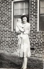 Mildred with Pat