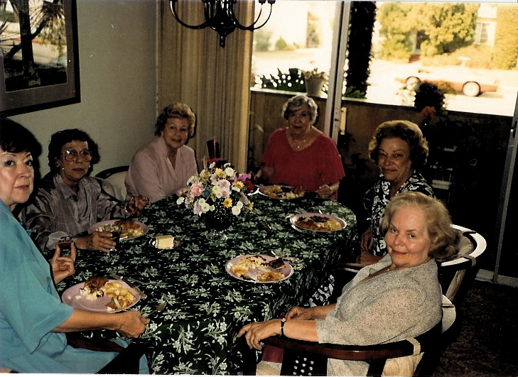 With friends, Oct. 11, 1987
