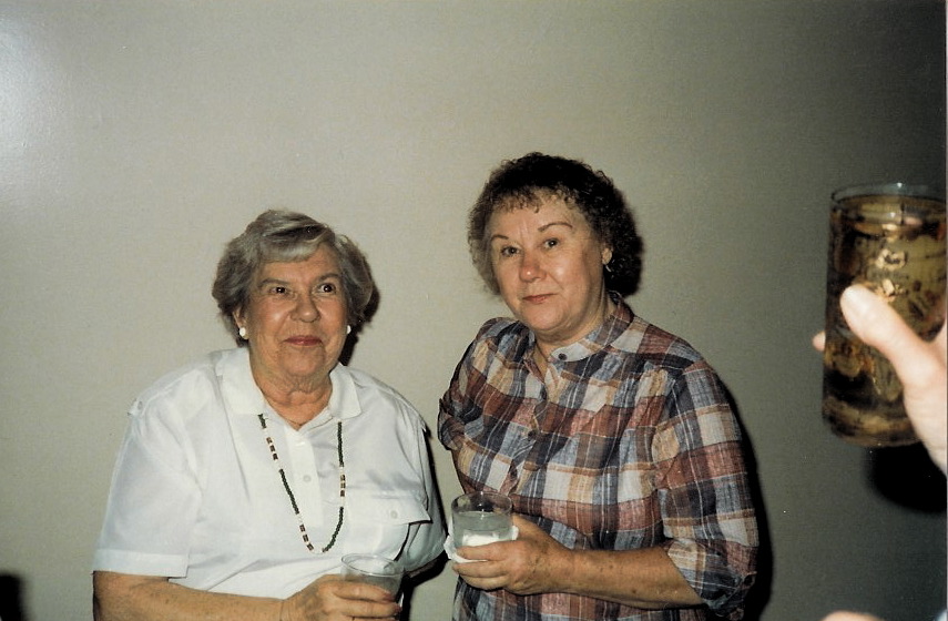 With Bev, July 4, 1988