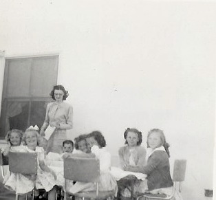 May 12, 1948 Patty's birthday party